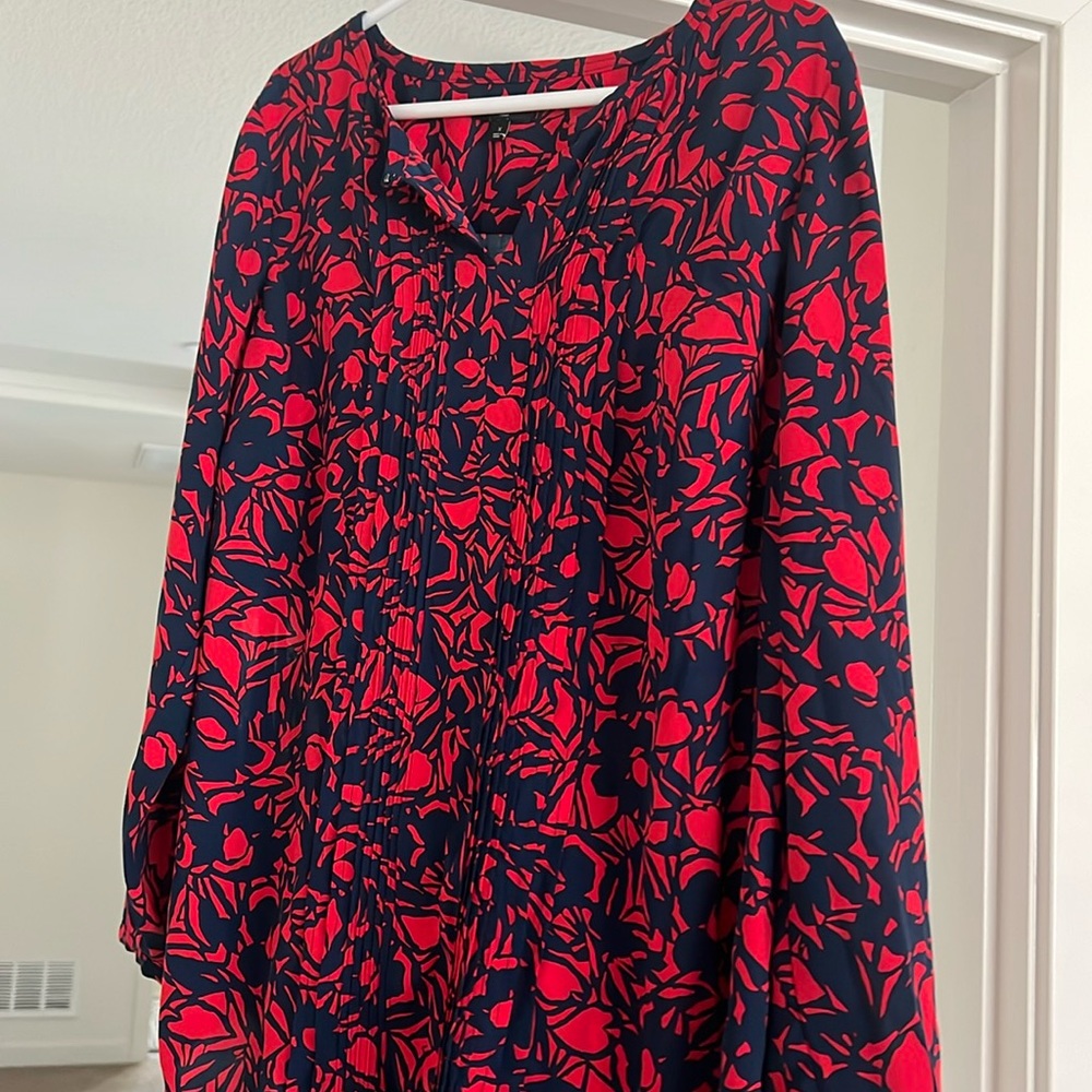 Warren one time beautiful woman’s long sleeve blouse